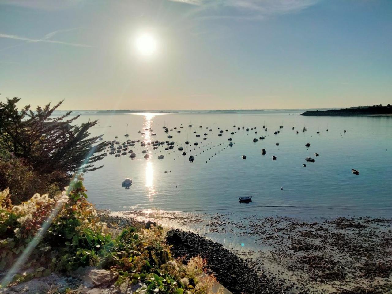 Bienvenue Au Studio L'Escale Bleue Avec Vue Mer Et Sur Le Cap Frehel Saint-Cast-le-Guildo Buitenkant foto