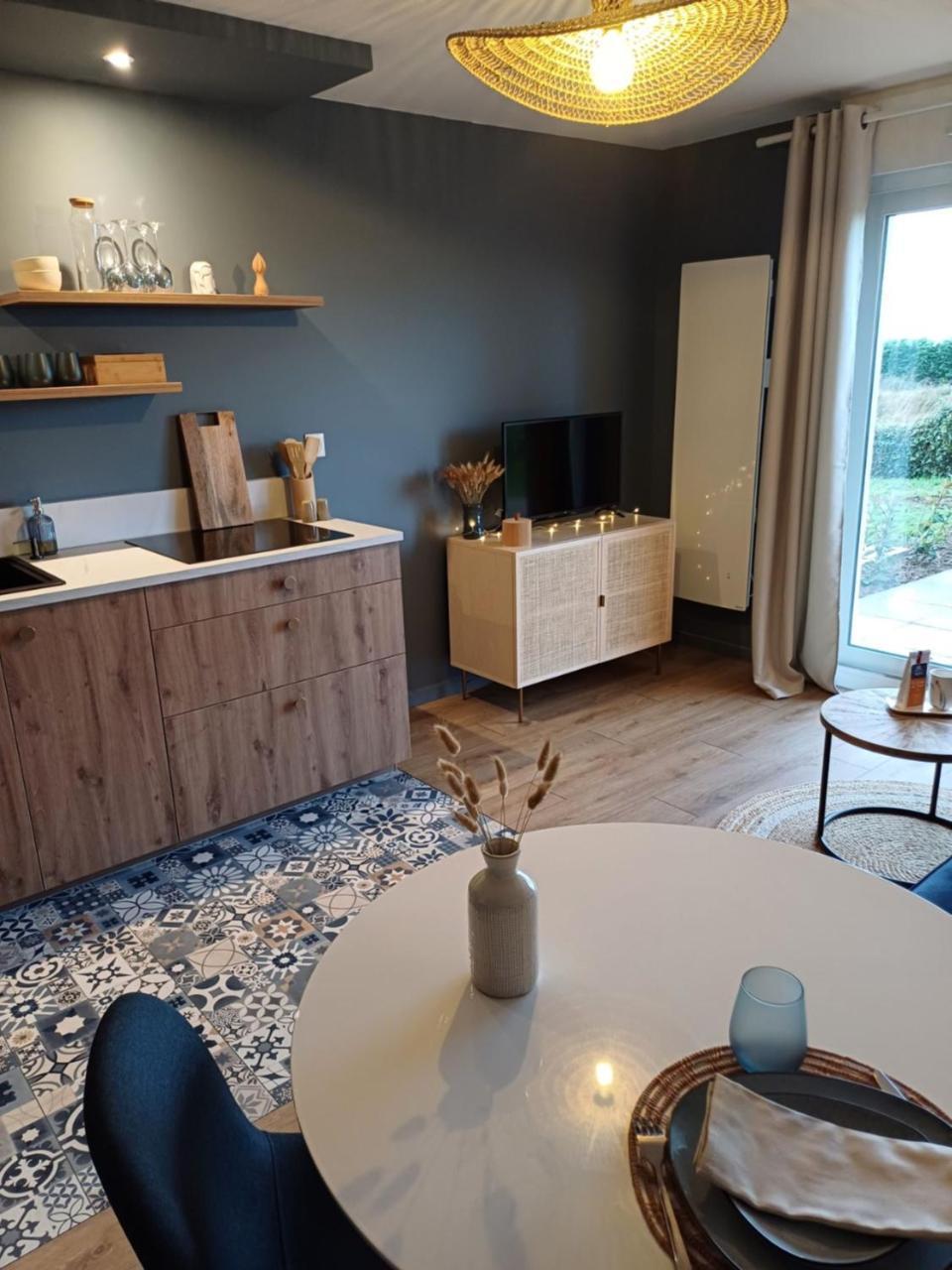 Bienvenue Au Studio L'Escale Bleue Avec Vue Mer Et Sur Le Cap Frehel Saint-Cast-le-Guildo Buitenkant foto