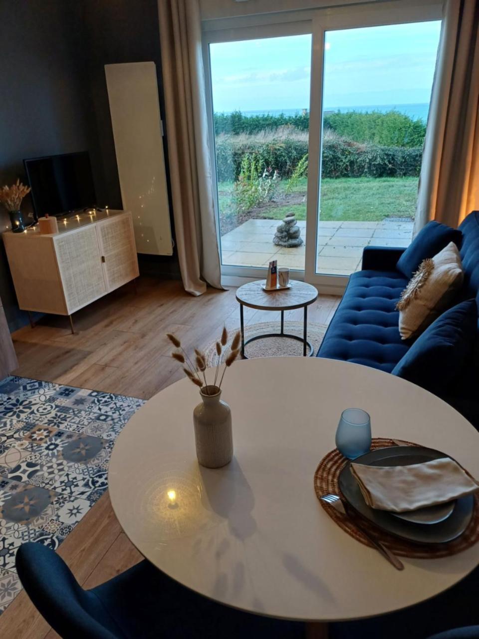 Bienvenue Au Studio L'Escale Bleue Avec Vue Mer Et Sur Le Cap Frehel Saint-Cast-le-Guildo Buitenkant foto
